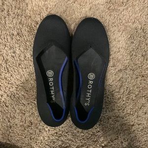 Rothys The Flat Black 8.5 EUC